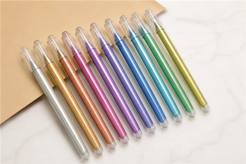 Top 5 Metallic Gel Pens Manufacturers For Stationery Bulk Sourcing