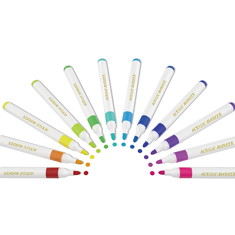 White Acrylic Marker Pen
